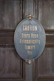 haunted mansion doors